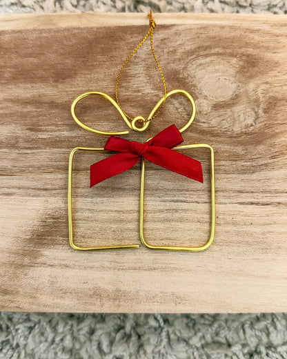 Wire Christmas Present
