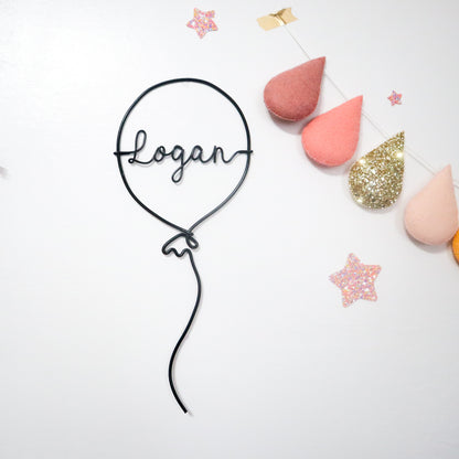 Personalised Wire Balloon