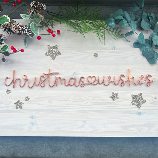 Christmas wishes Sign