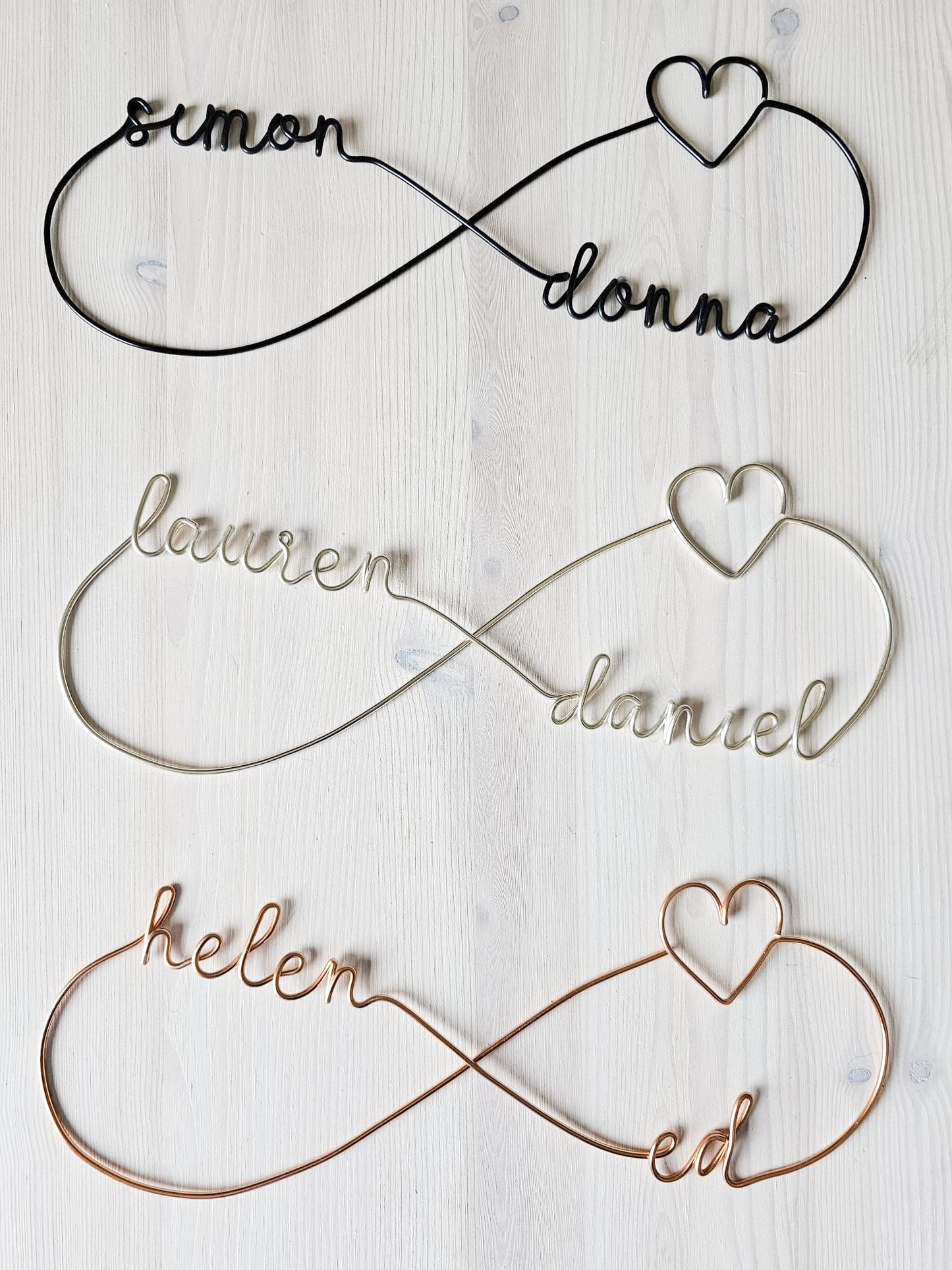 Personalised Infinity Sign