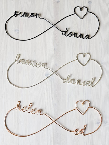 Personalised Infinity Sign