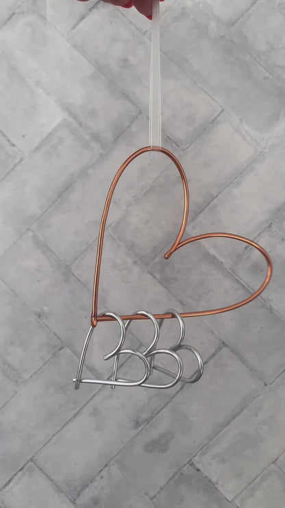 Wire Linked Hearts