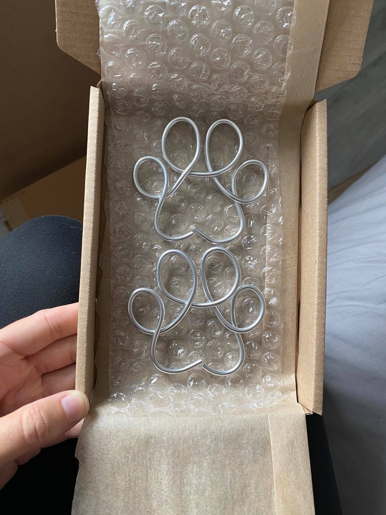 Wire Paw Print