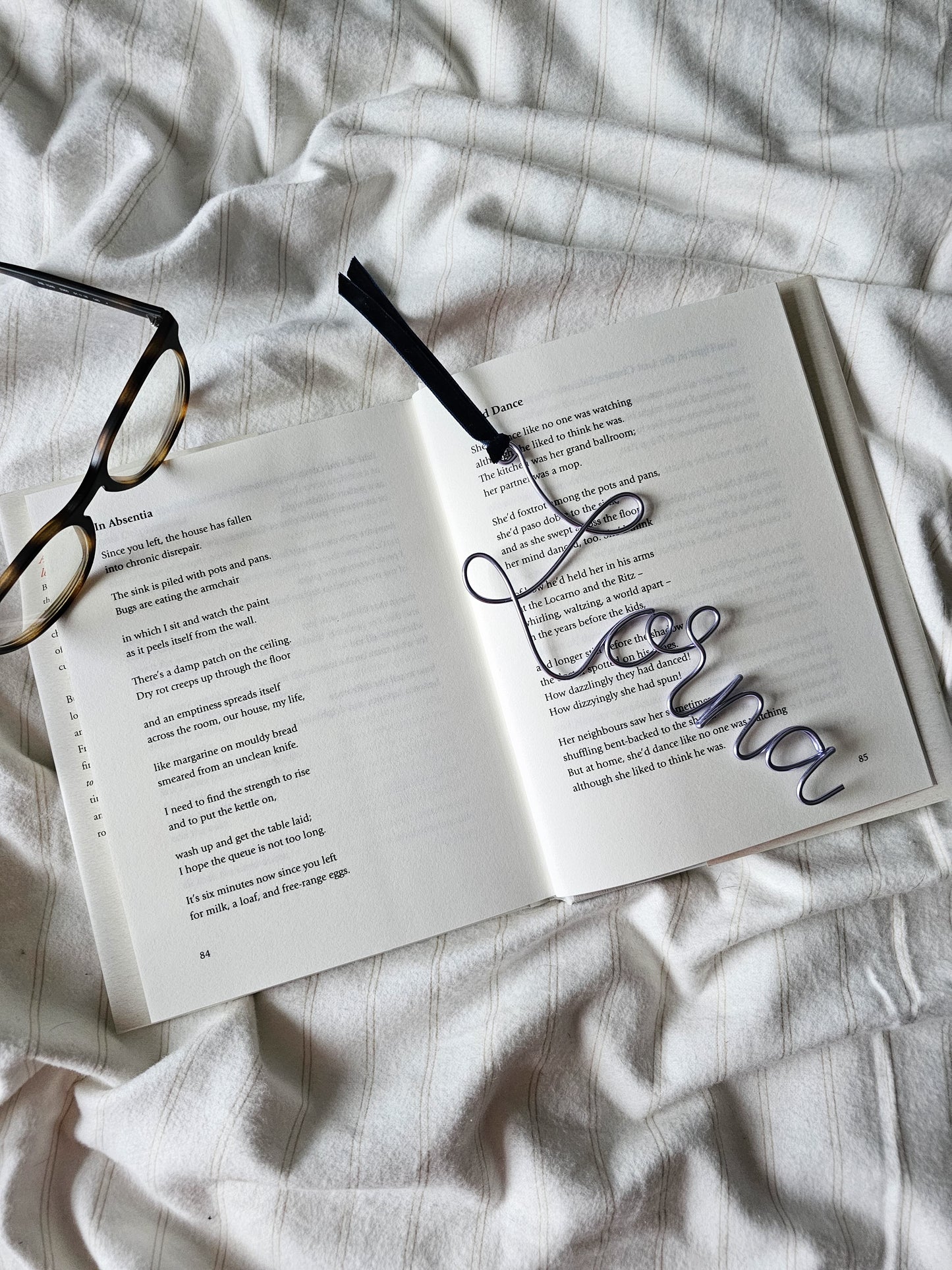 Personalised Wire Bookmark