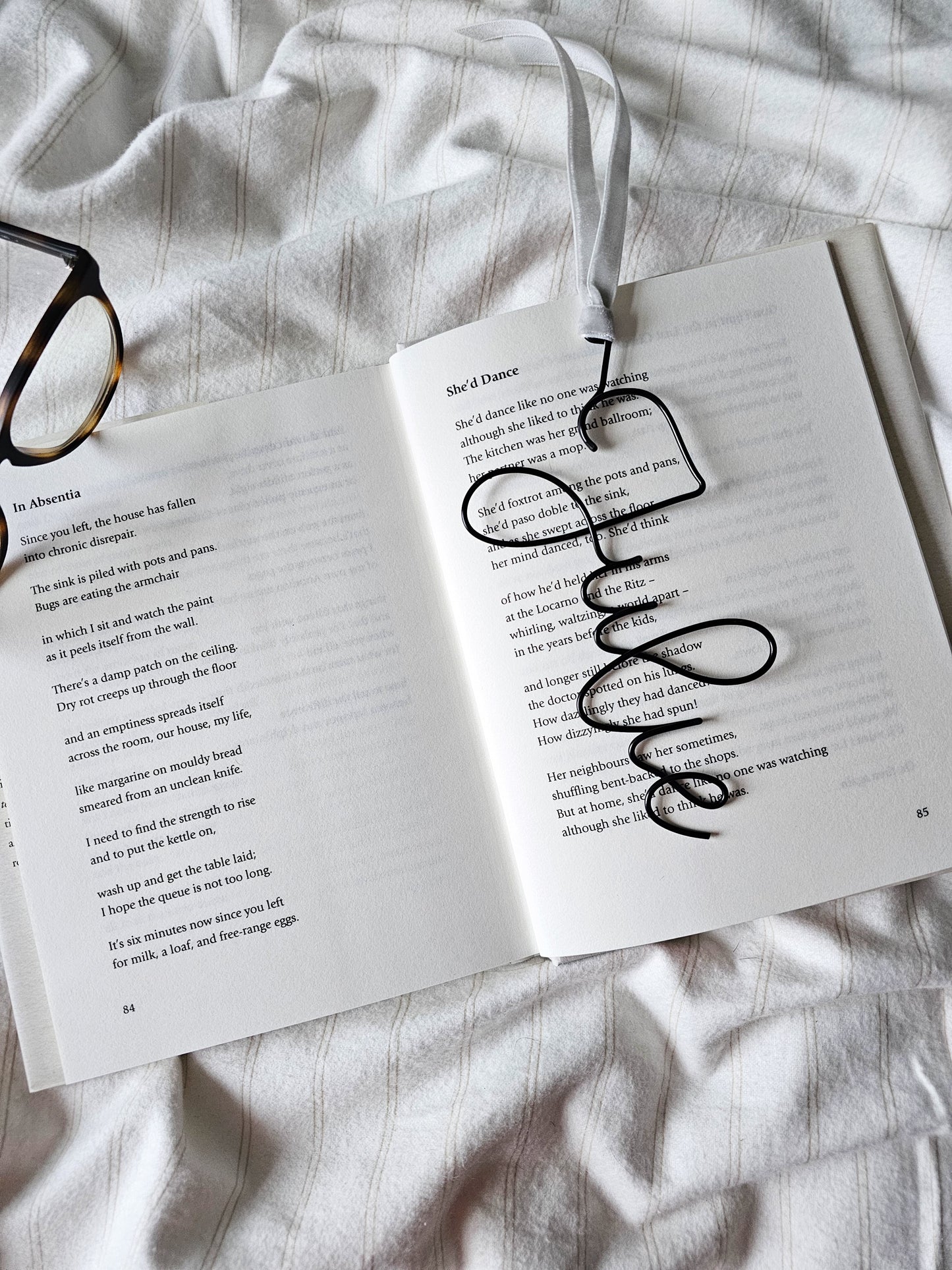 Personalised Wire Bookmark