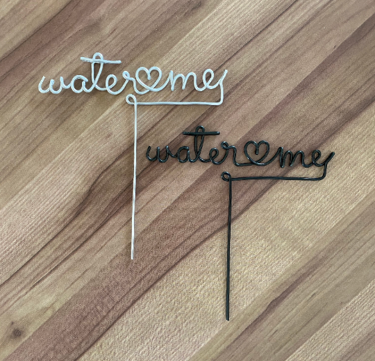 Wire Plant Marker Sign