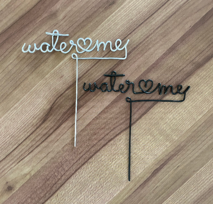 Wire Plant Marker Sign