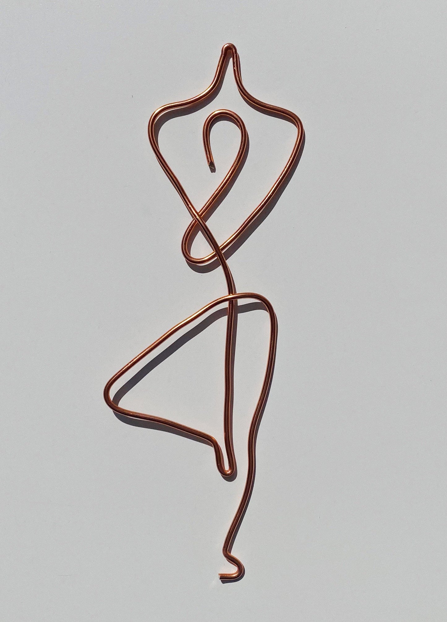 Wire Yoga Pose