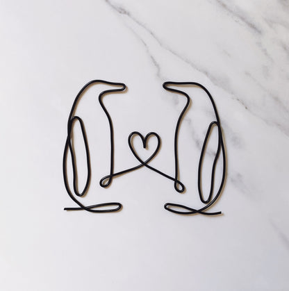 Wire Penguins