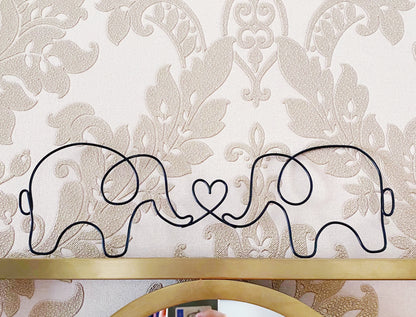 Wire Elephants
