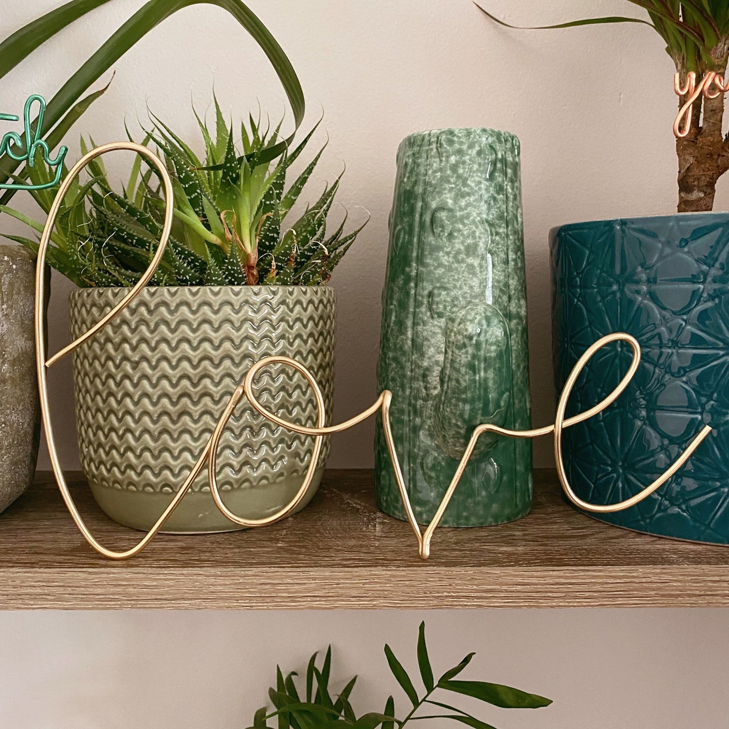 Wire Love Sign
