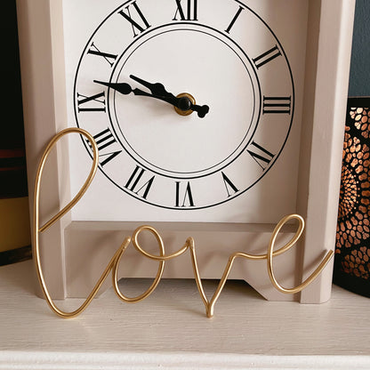 Wire Love Sign