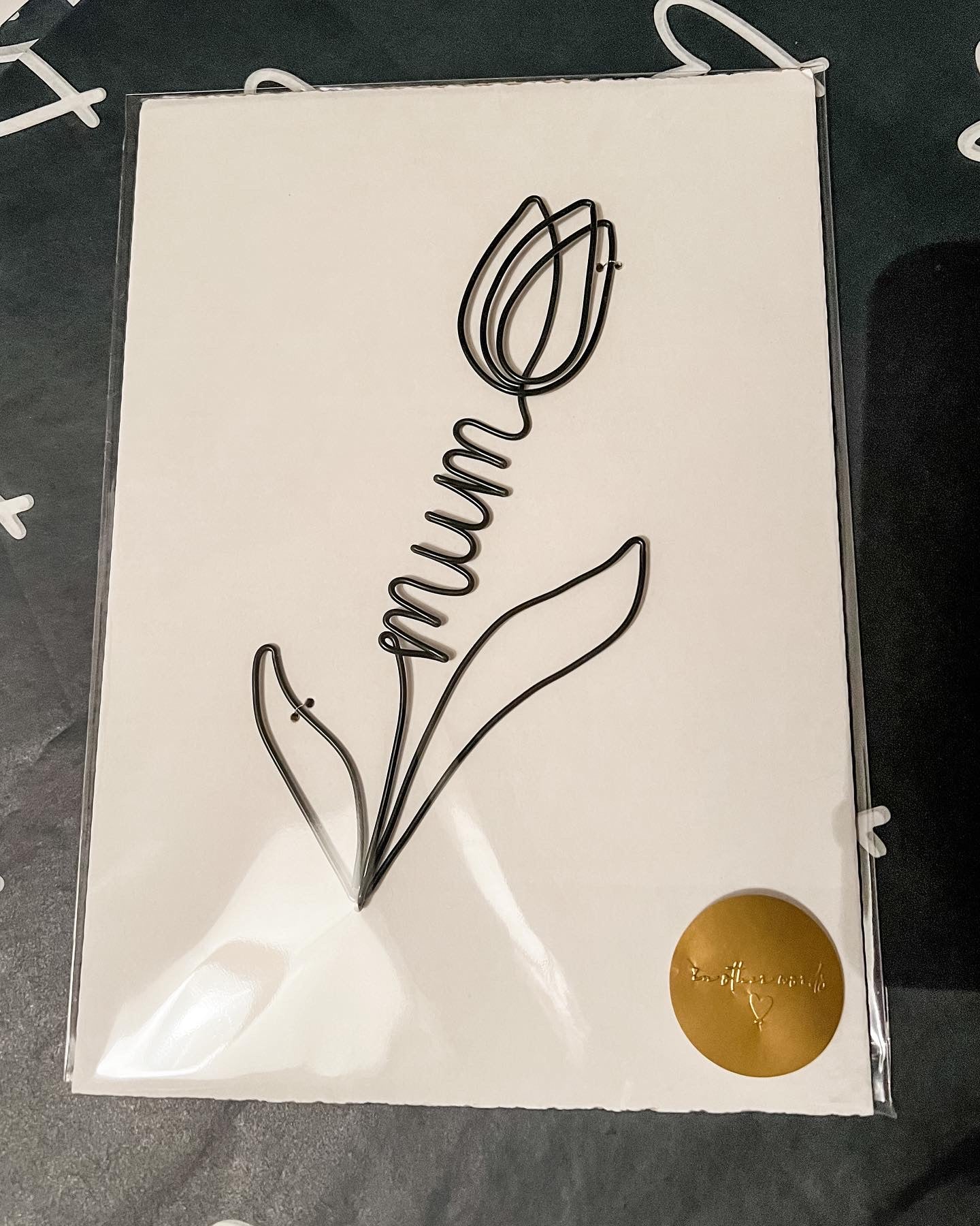 Wire Mum Tulip