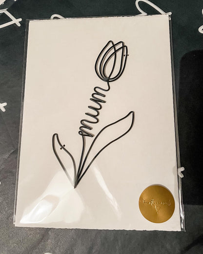 Wire Mum Tulip