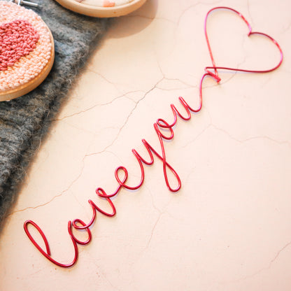 Love You Heart Balloon