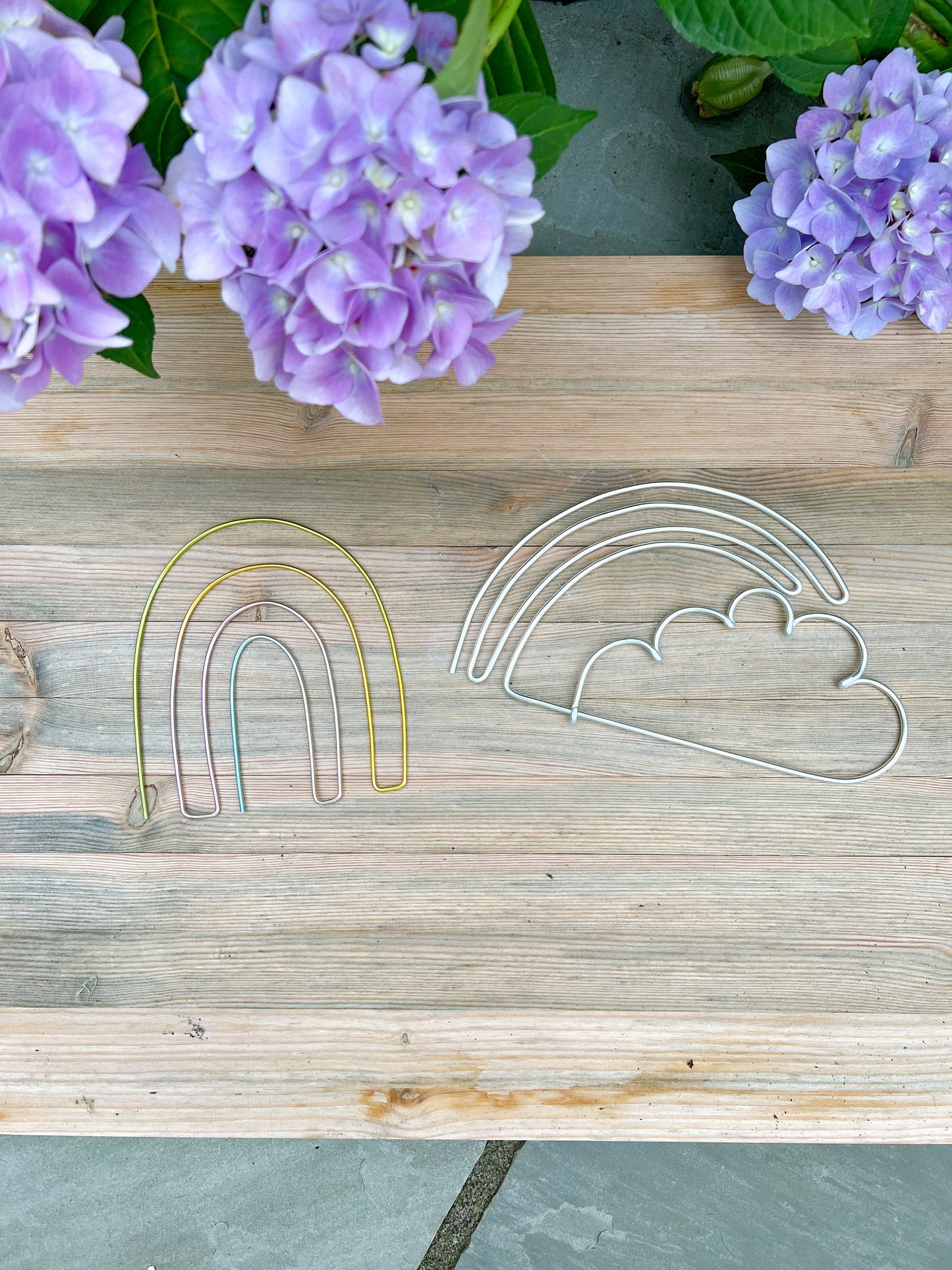 Wire Rainbow Cloud