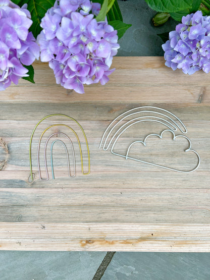 Wire Rainbow Cloud