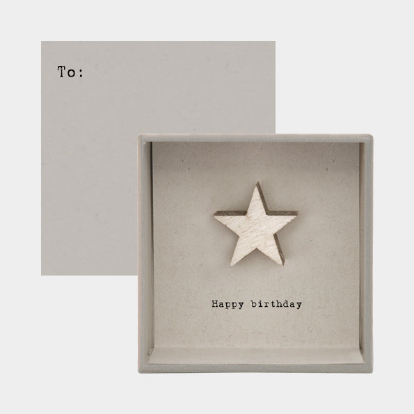 Boxed Birthday Card