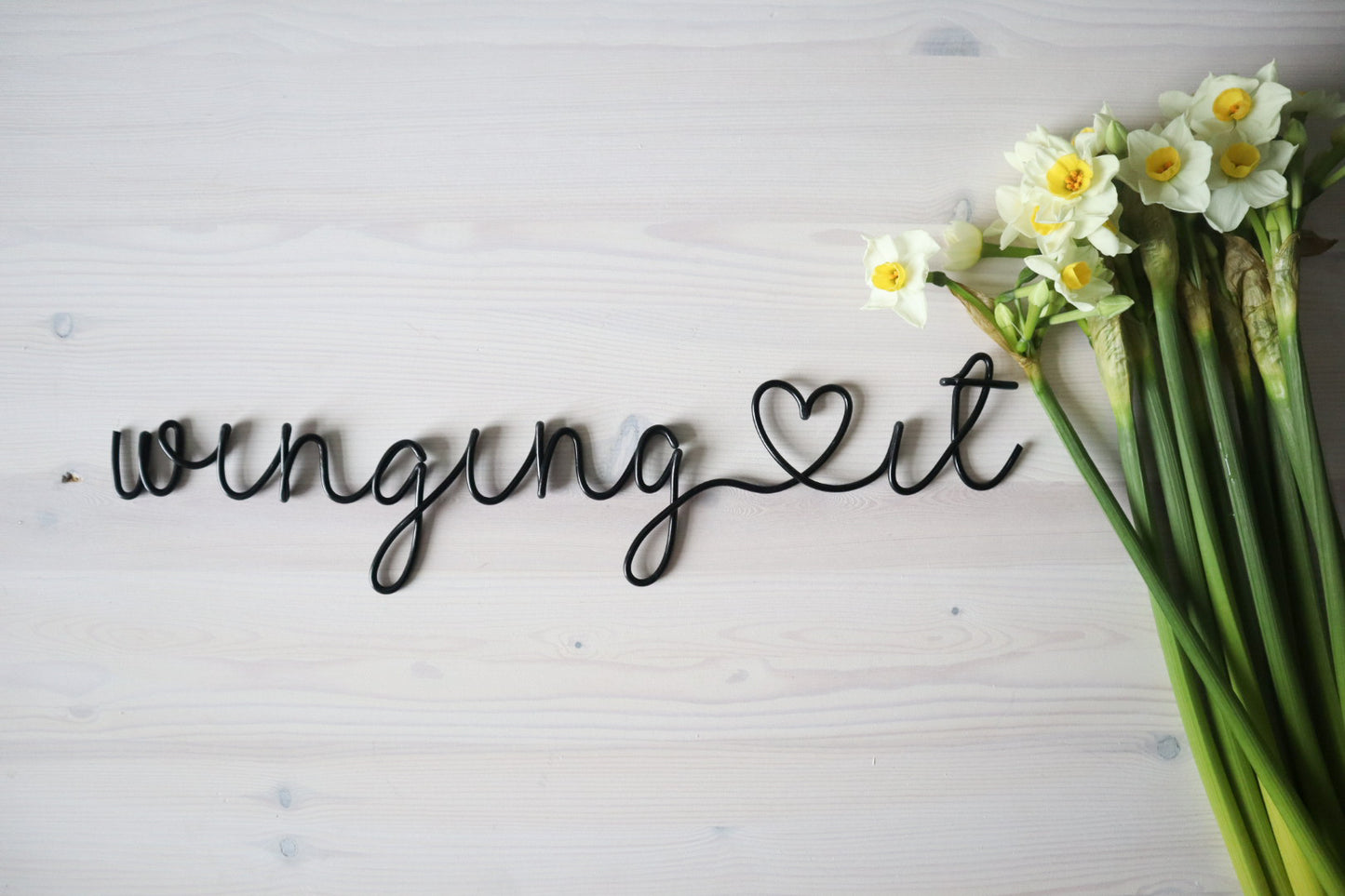 Wire Winging it Sign