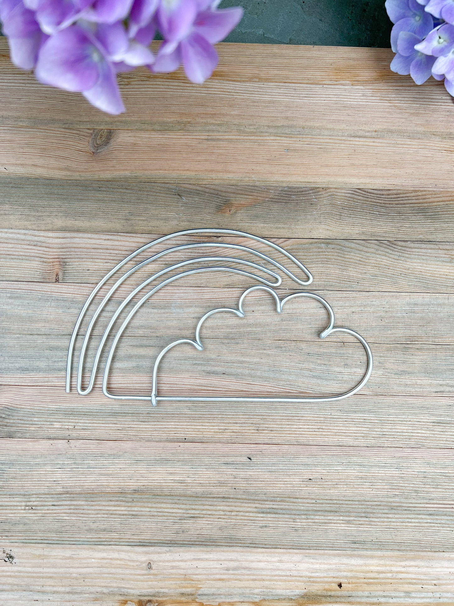 Wire Rainbow Cloud