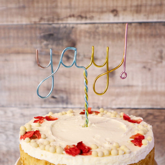 Yay! Cake Topper