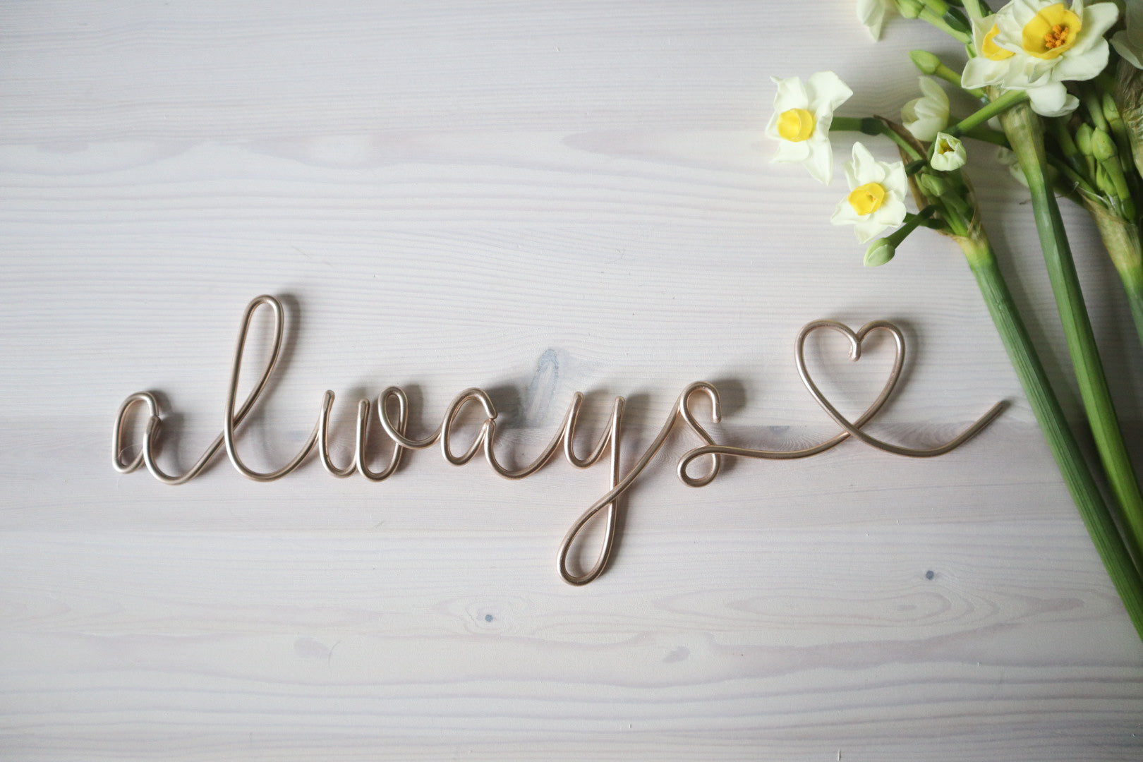 Aiways Sign Wire Always Sign – In other words designs