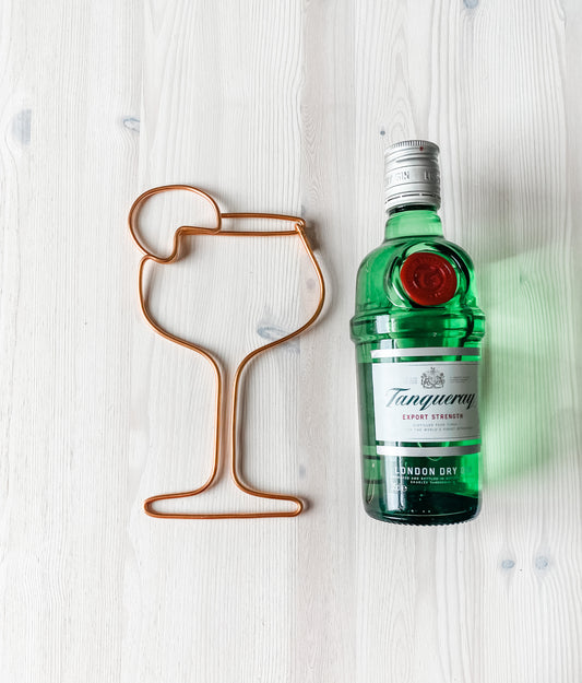 Wire Gin Glass