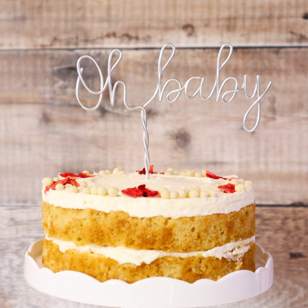 Oh baby Cake Topper