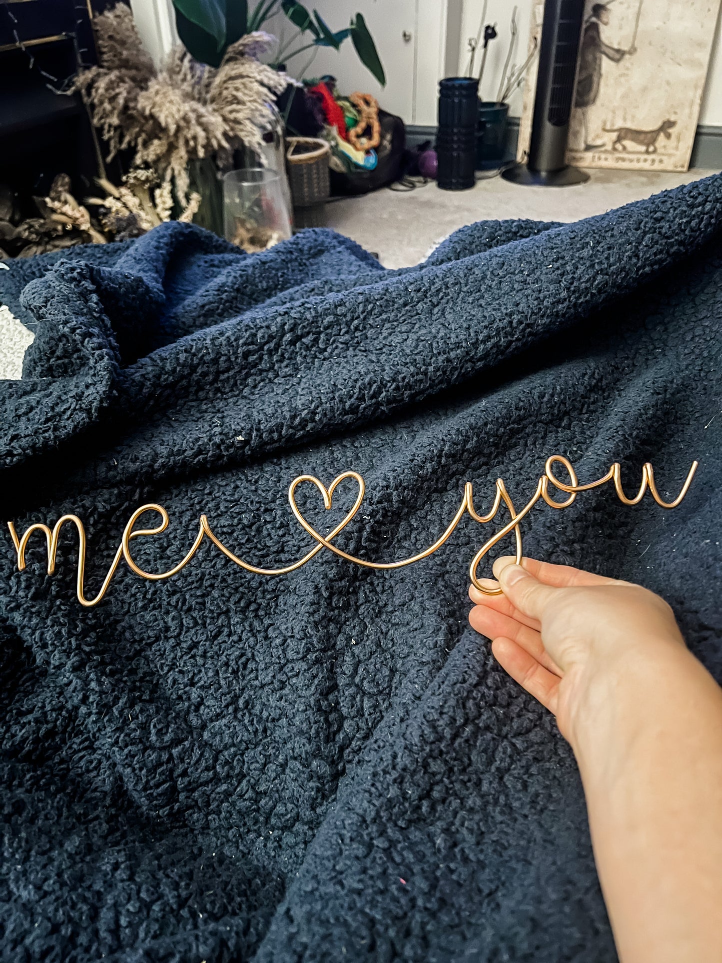 Wire ‘me💛you’ Sign