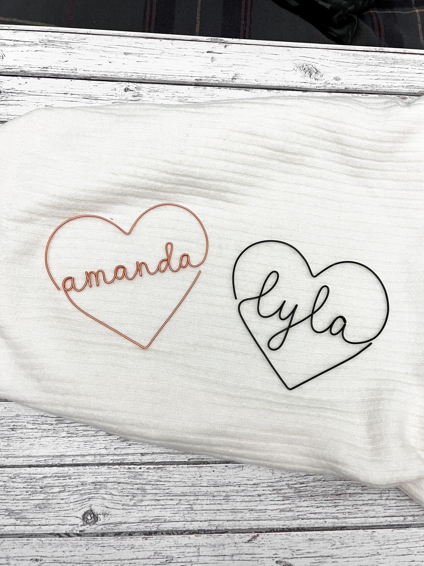 Personalised Name Heart