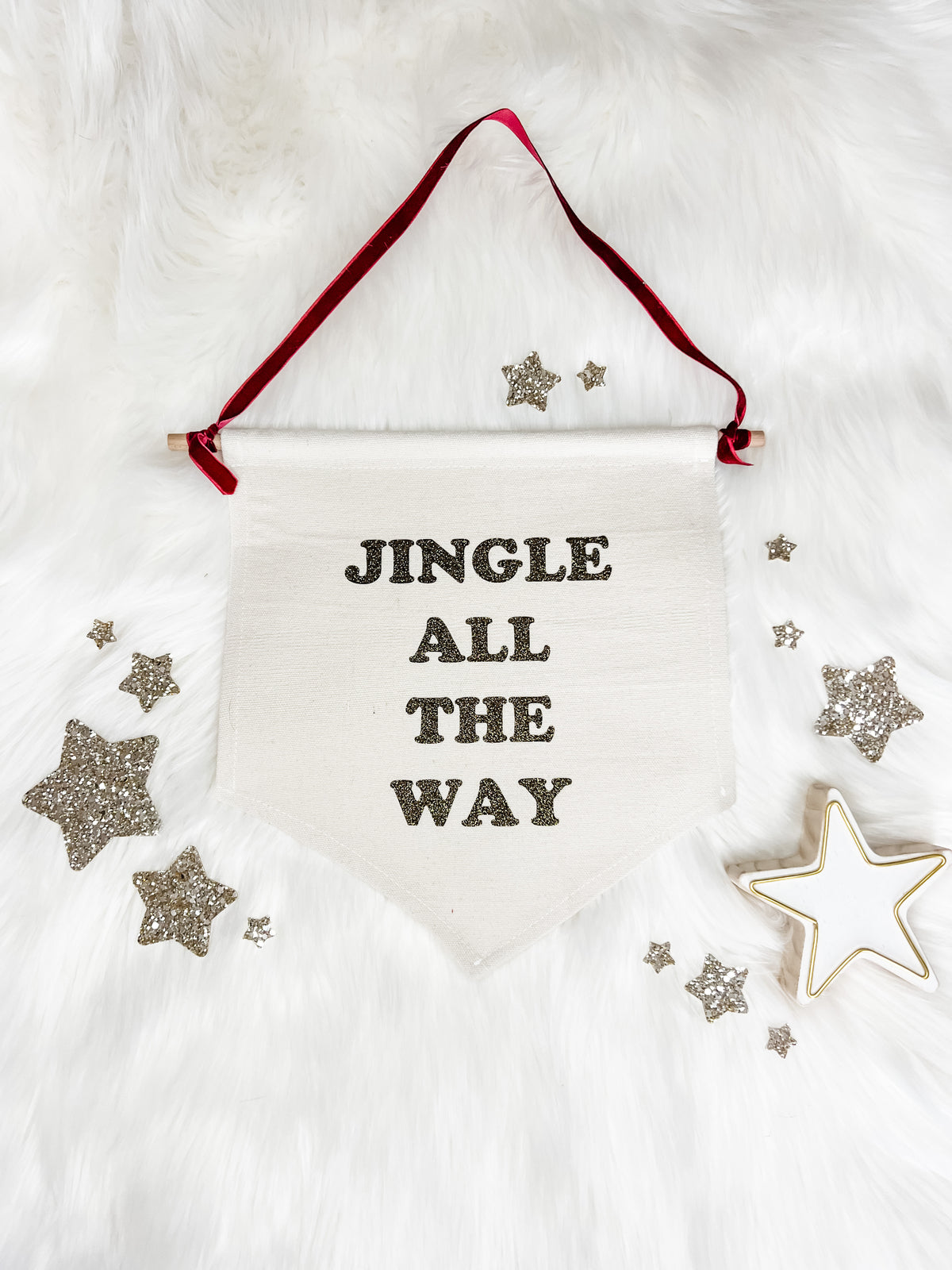 Festive Christmas Wall Banner Decoration