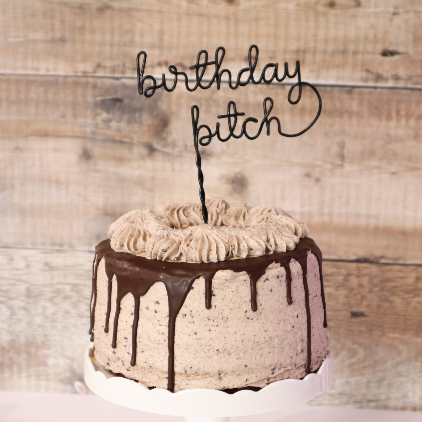 Birthday bitch Cake Topper