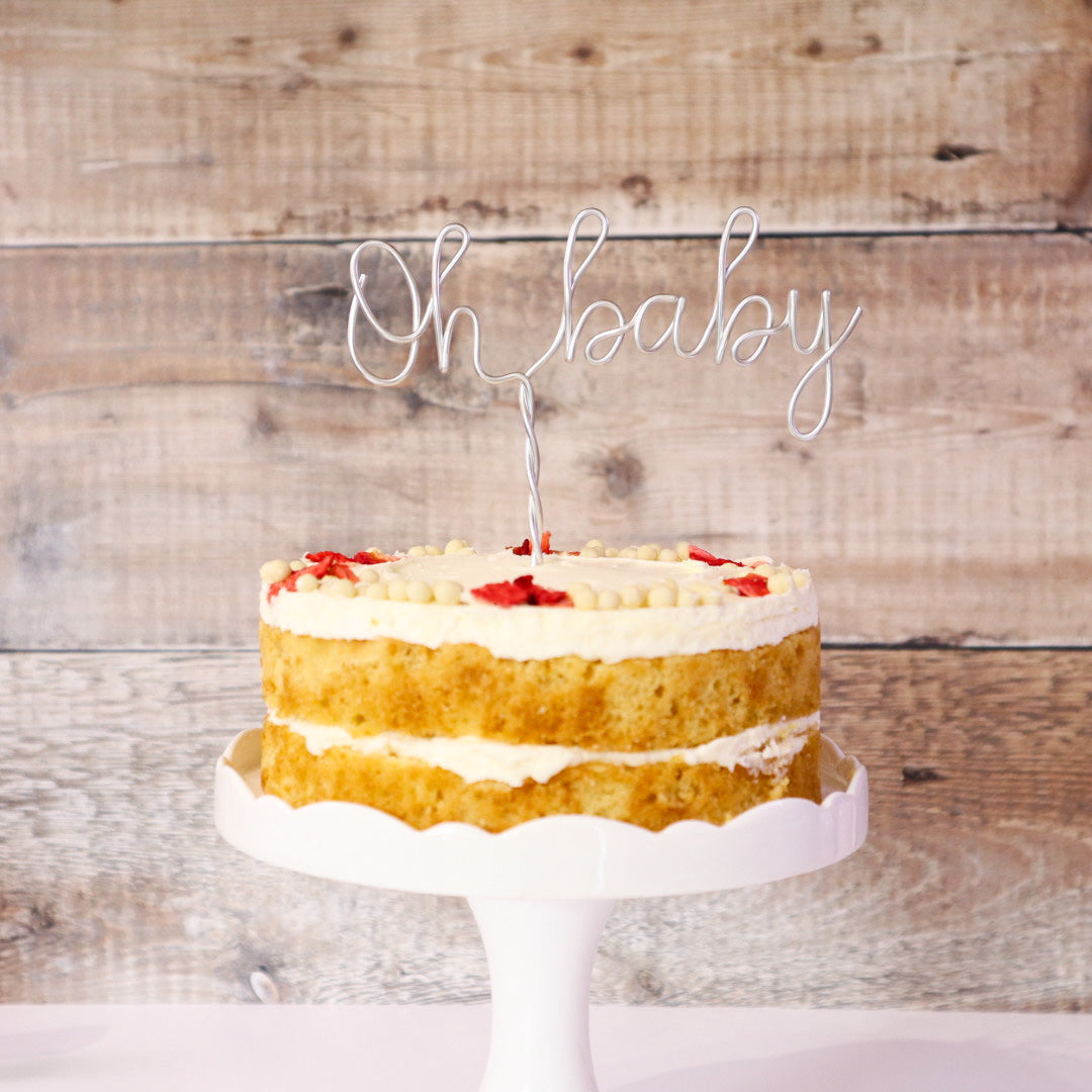 Oh baby Cake Topper