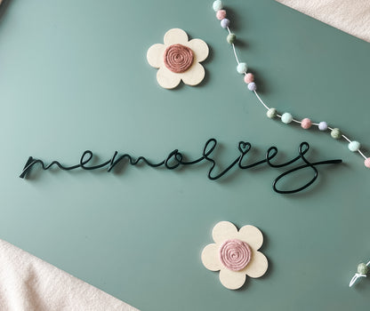 Memories Sign