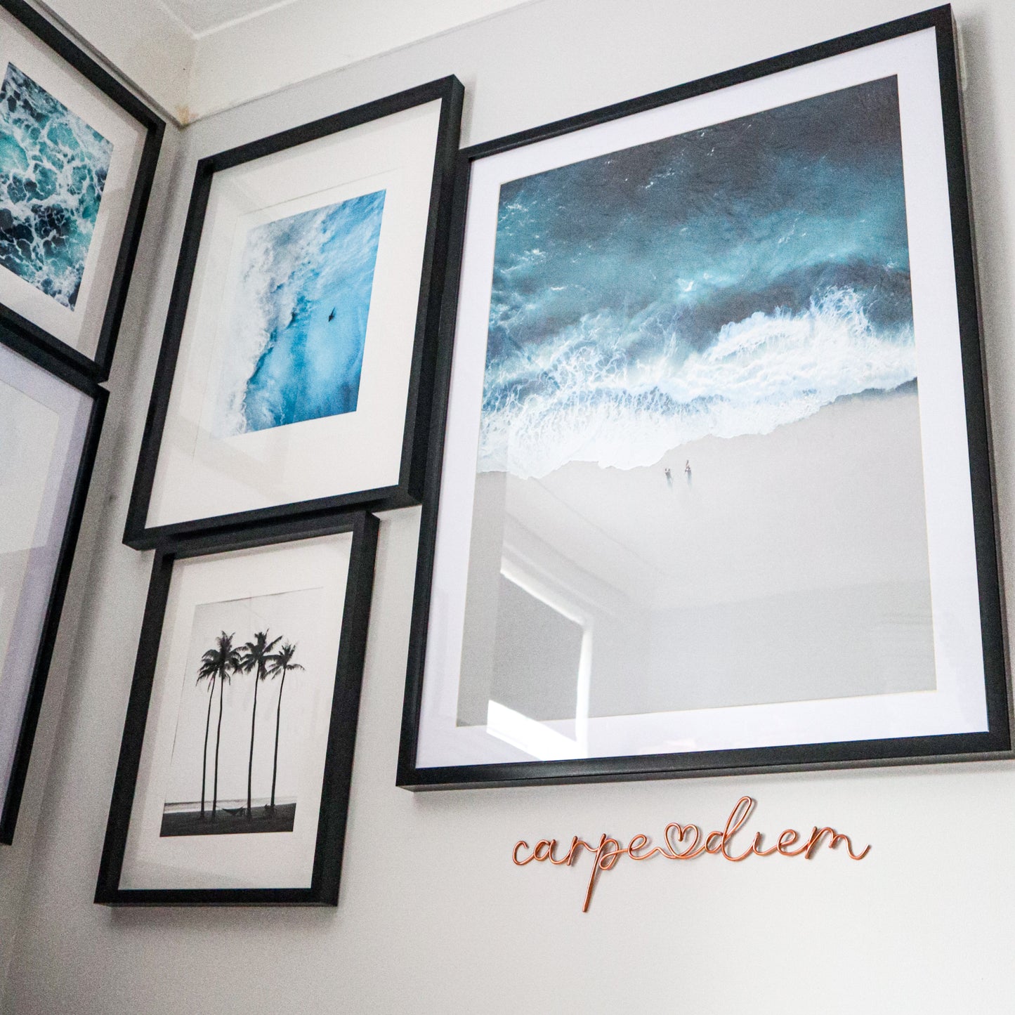 Wire Carpe Diem Sign
