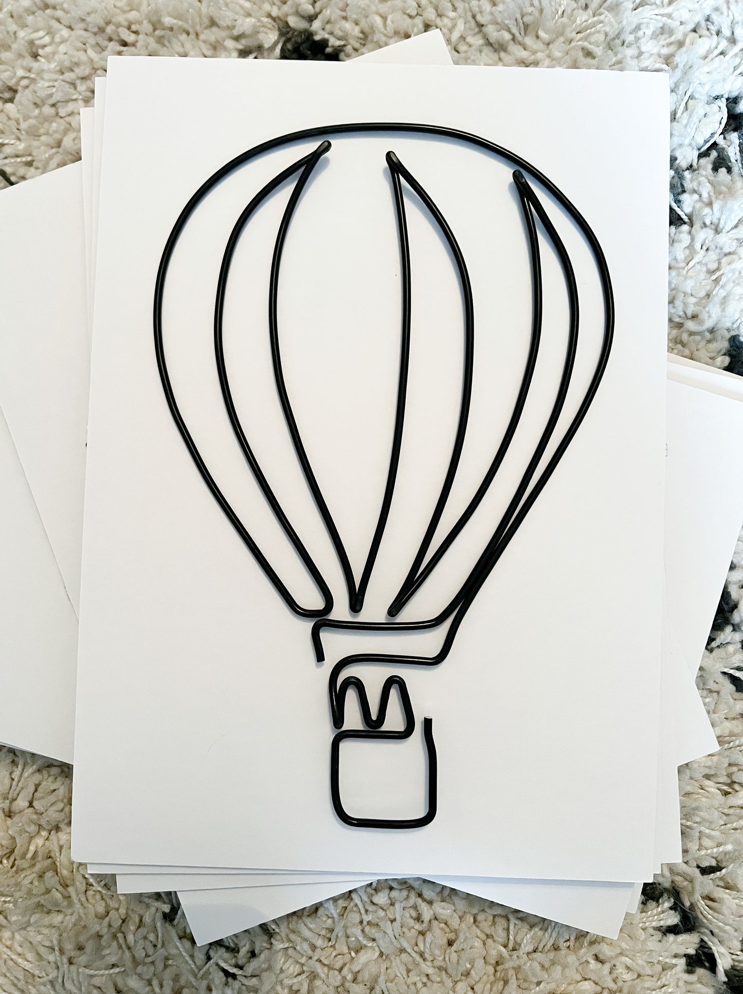 Wire Hot Air Balloon
