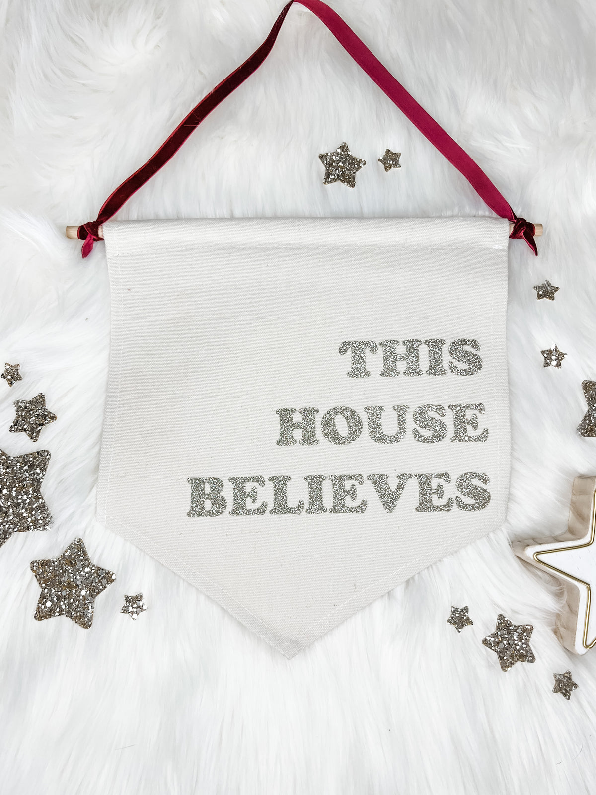 Festive Christmas Wall Banner Decoration