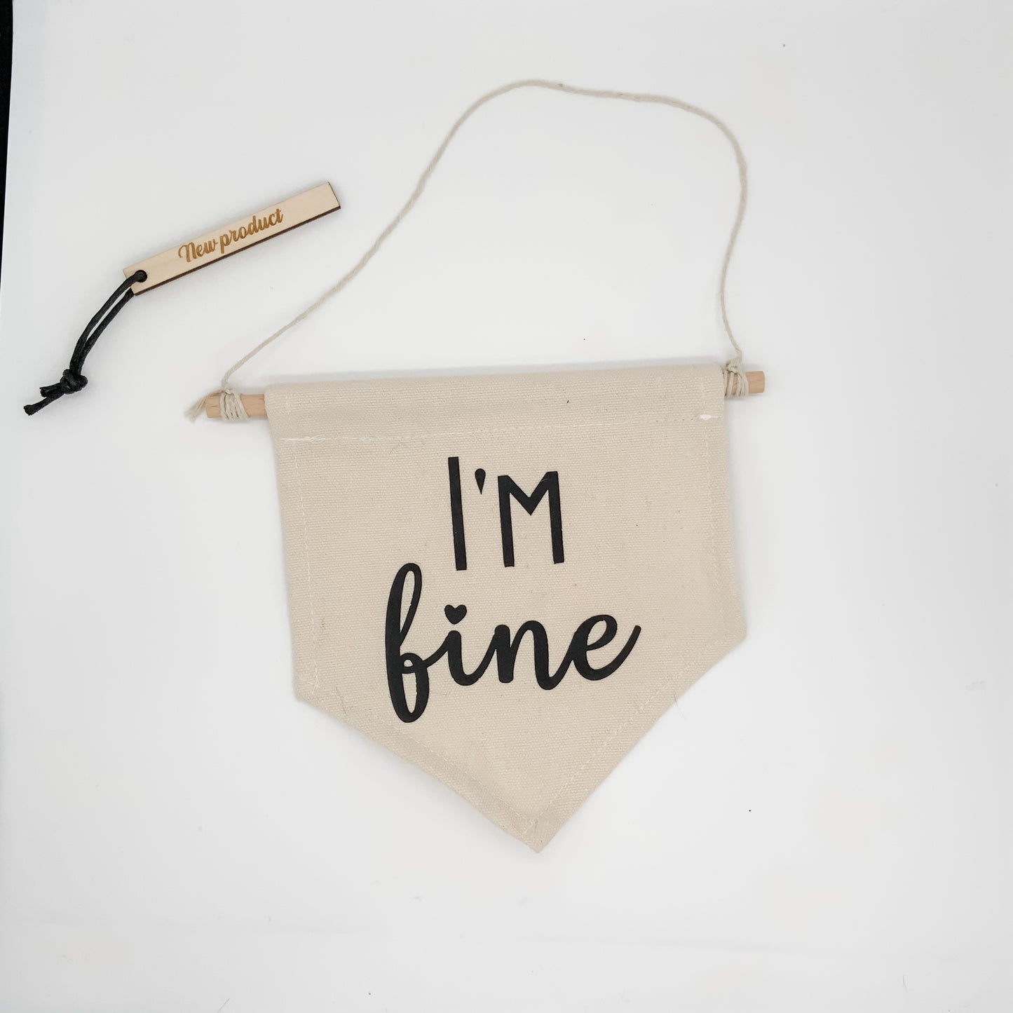 I'm Fine Small Banner