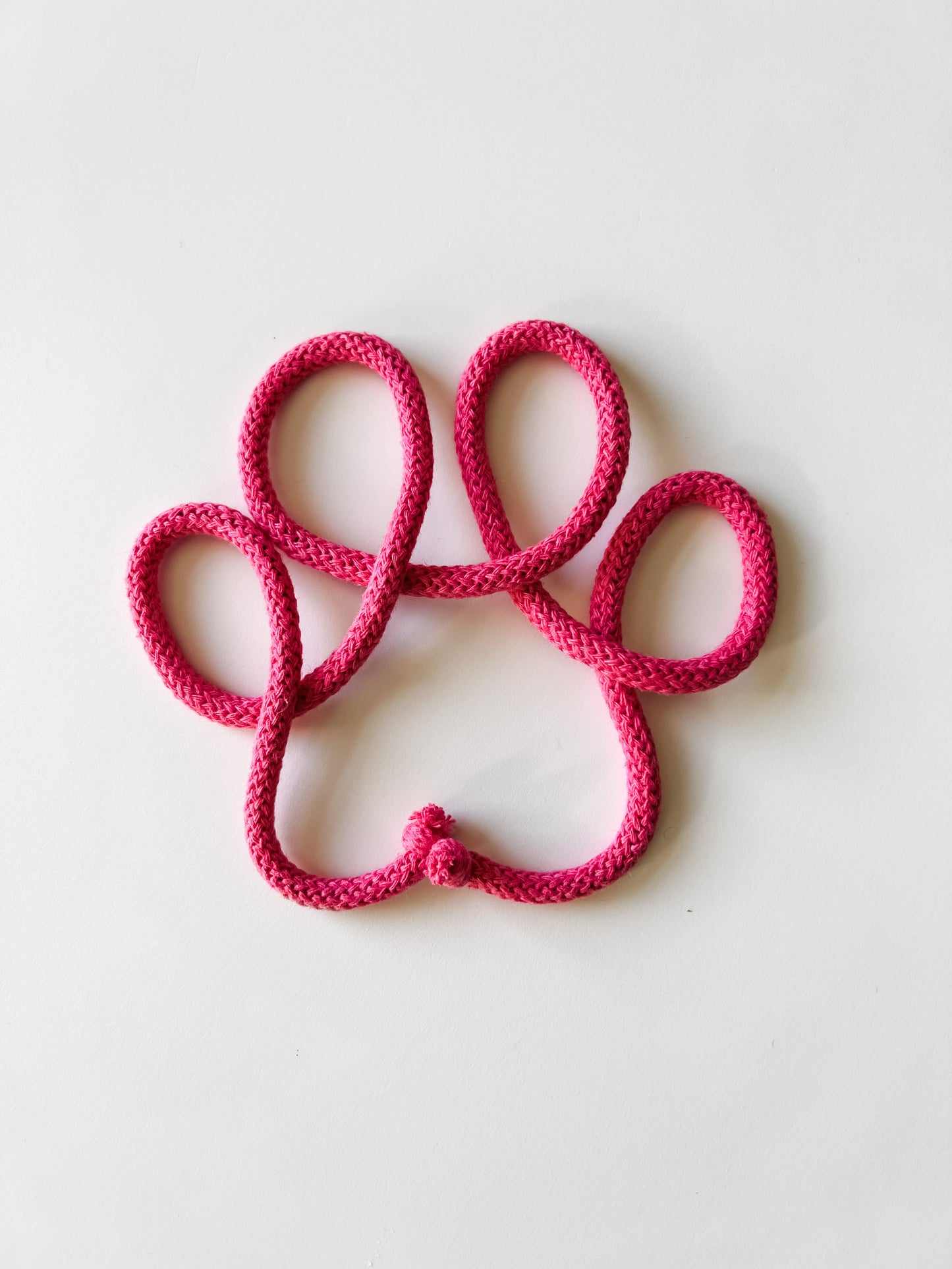 Rope Paw Print