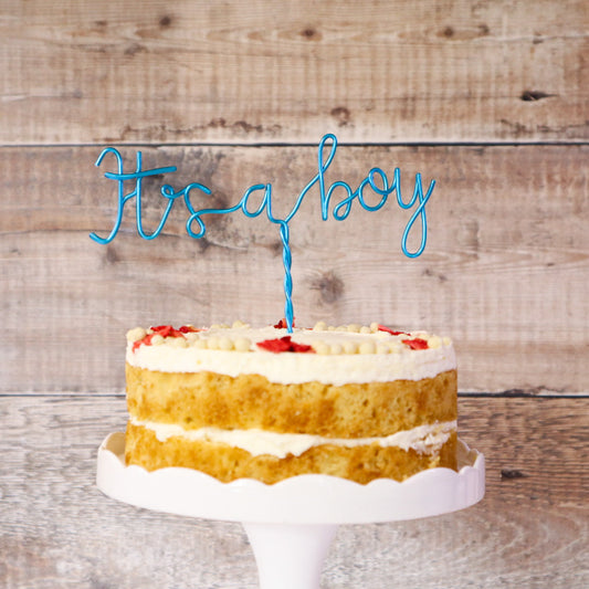 It’s a boy Cake Topper