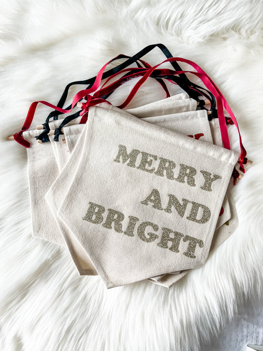Festive Christmas Wall Banner Decoration