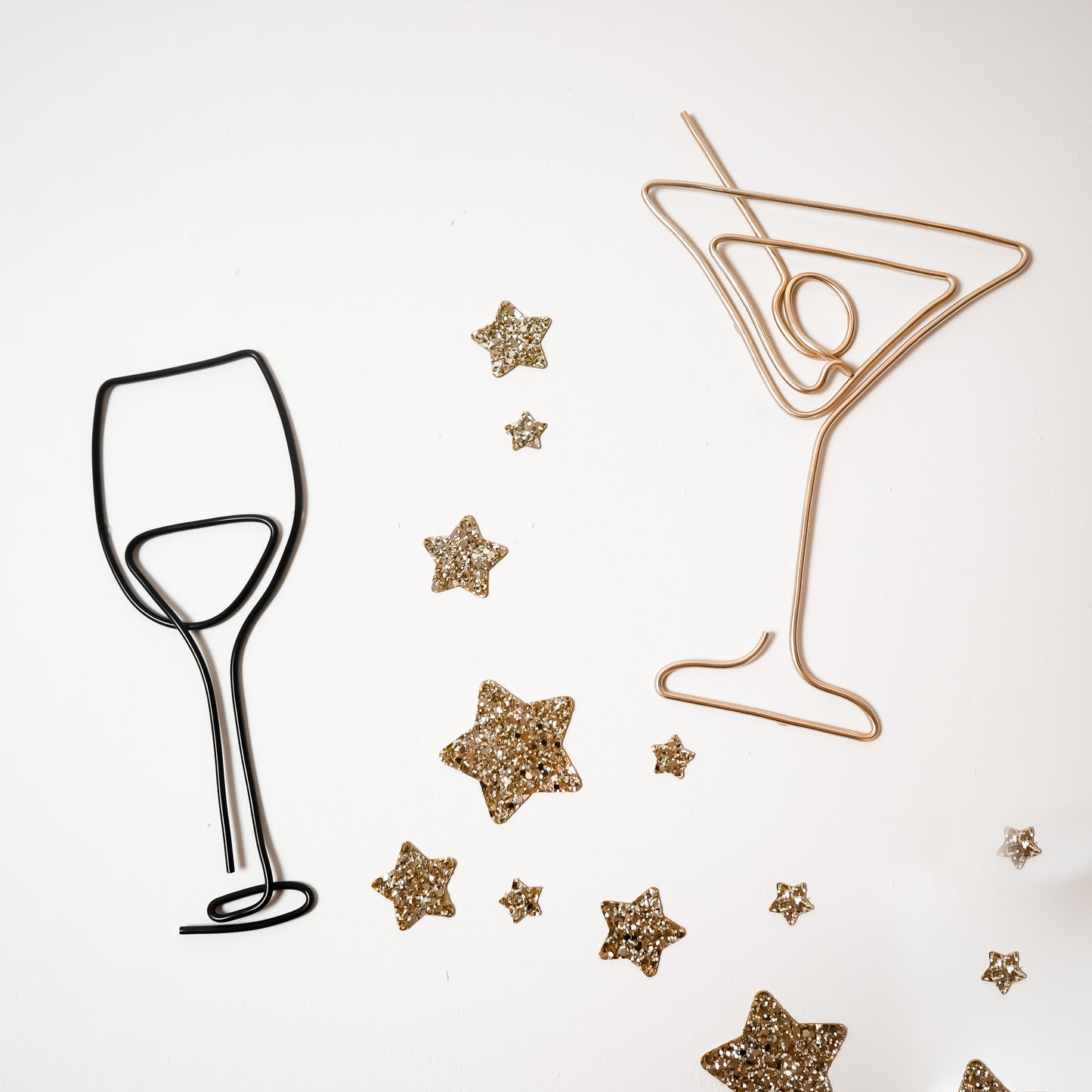 Wire Cocktail Glass