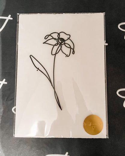 Wire Daffodil Flower