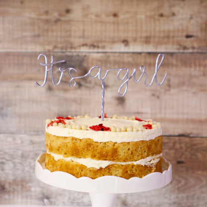 It’s a girl Cake Topper