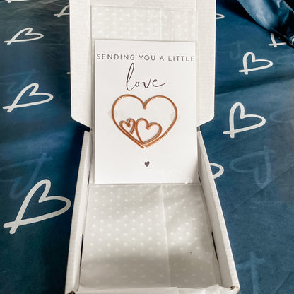 Sending Love Heart Card