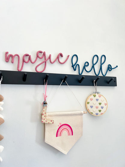 Rope Wire Magic Sign